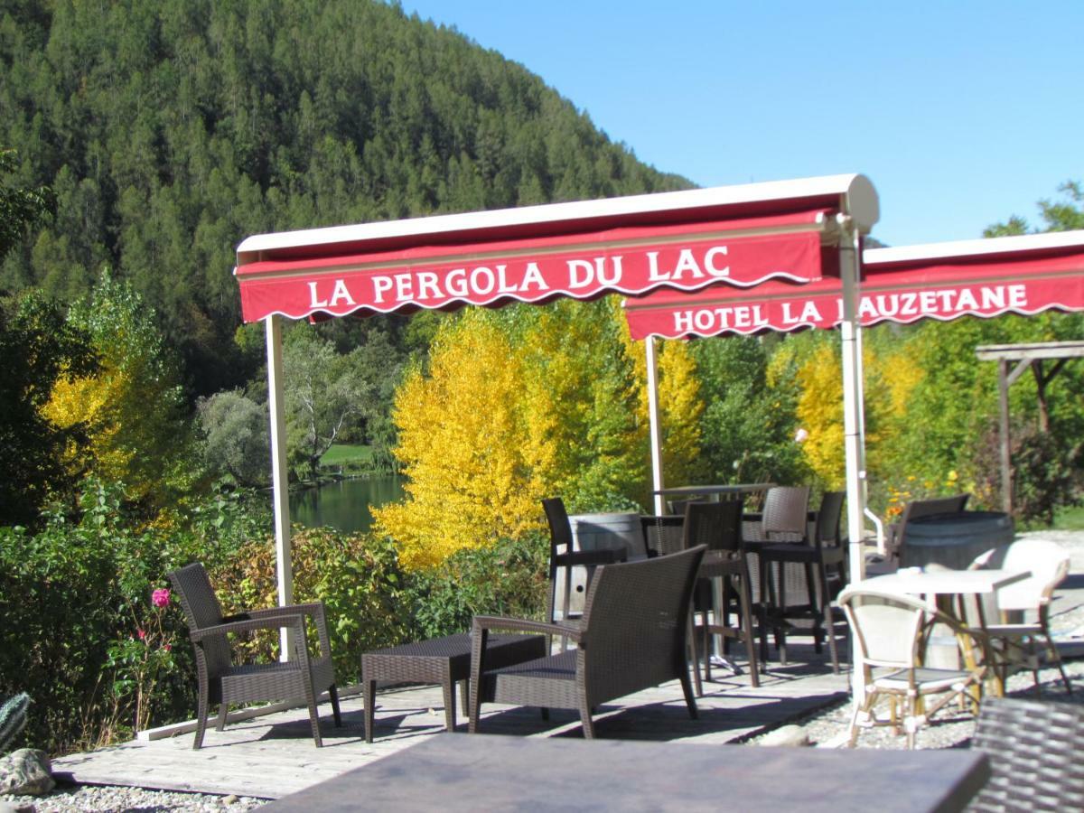 Hotel-Restaurant La Lauzétane Le Lauzet-Ubaye Exterior foto